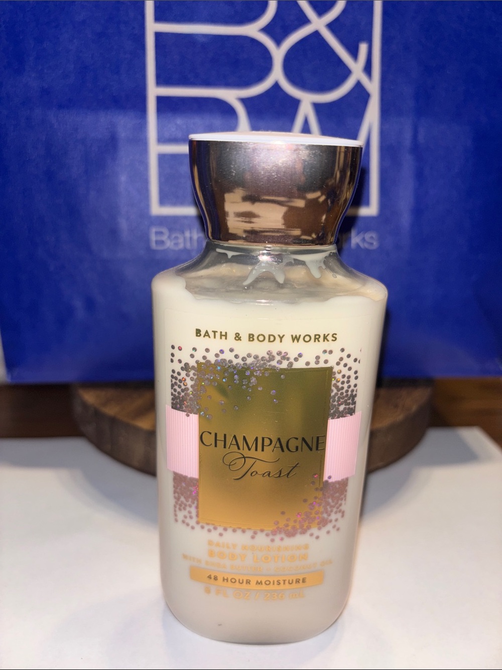 Bath & Body Works Champagne Toast Body Lotion Full Size 8 Oz New